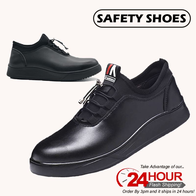 Kitchen Safety Shoes Anti Slip Waterproof JNL Shoes Store