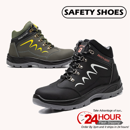 Midcut Safety Shoes | Waterproof | Ankle Protect | Lightweight