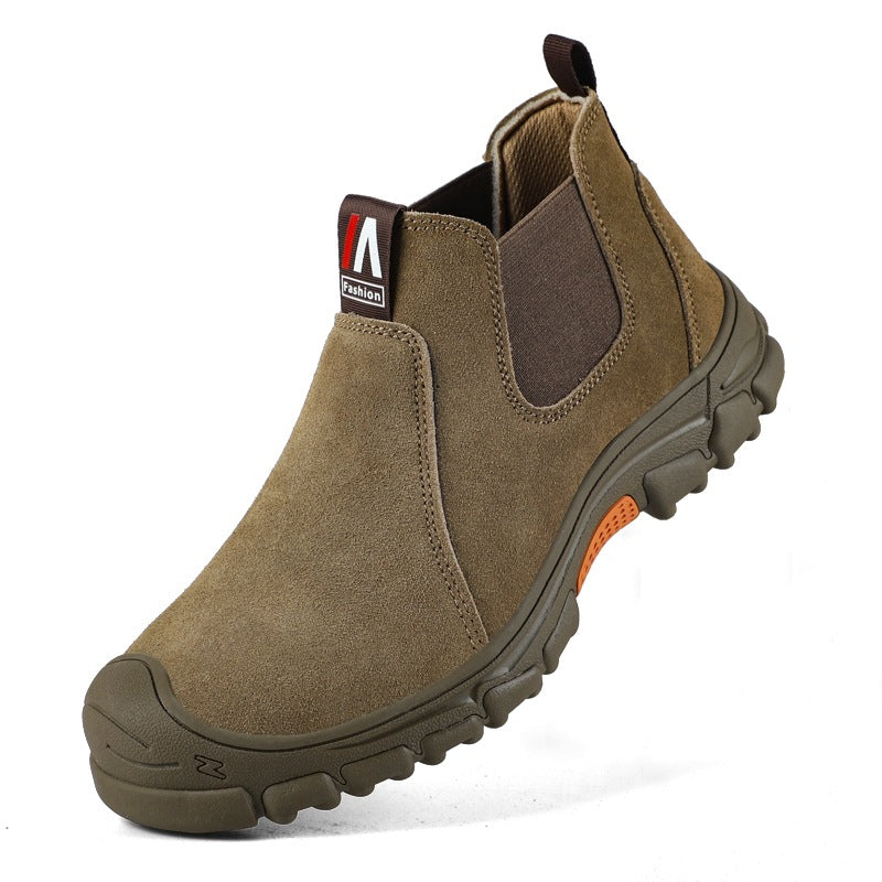 Welder Safety Shoes | Suede Cow Leather | Safety Welder Boots