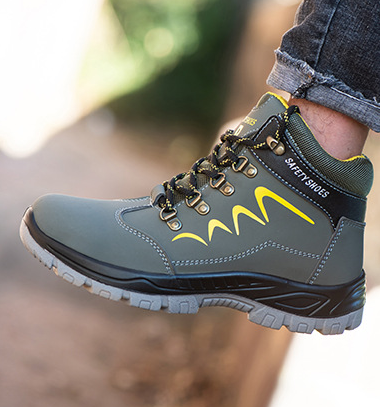 Midcut Safety Shoes | Waterproof | Ankle Protect | Lightweight