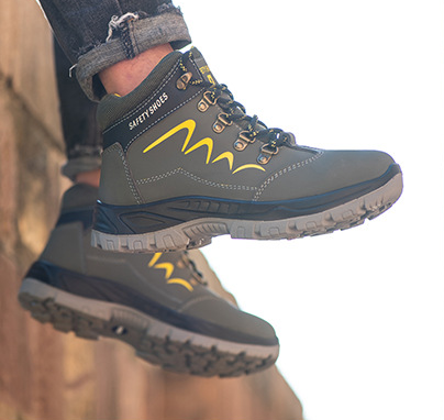 Midcut Safety Shoes | Waterproof | Ankle Protect | Lightweight