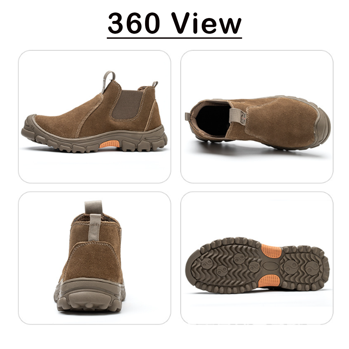 Welder Safety Shoes | Suede Cow Leather | Safety Welder Boots