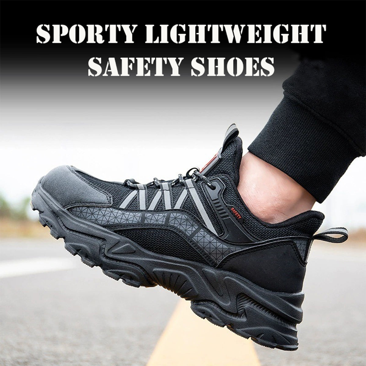 Fly Knit Lightweight Safety Shoes | Breathable | Fashionable