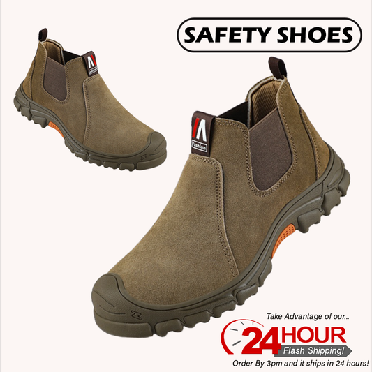 Welder Safety Shoes | Suede Cow Leather | Safety Welder Boots