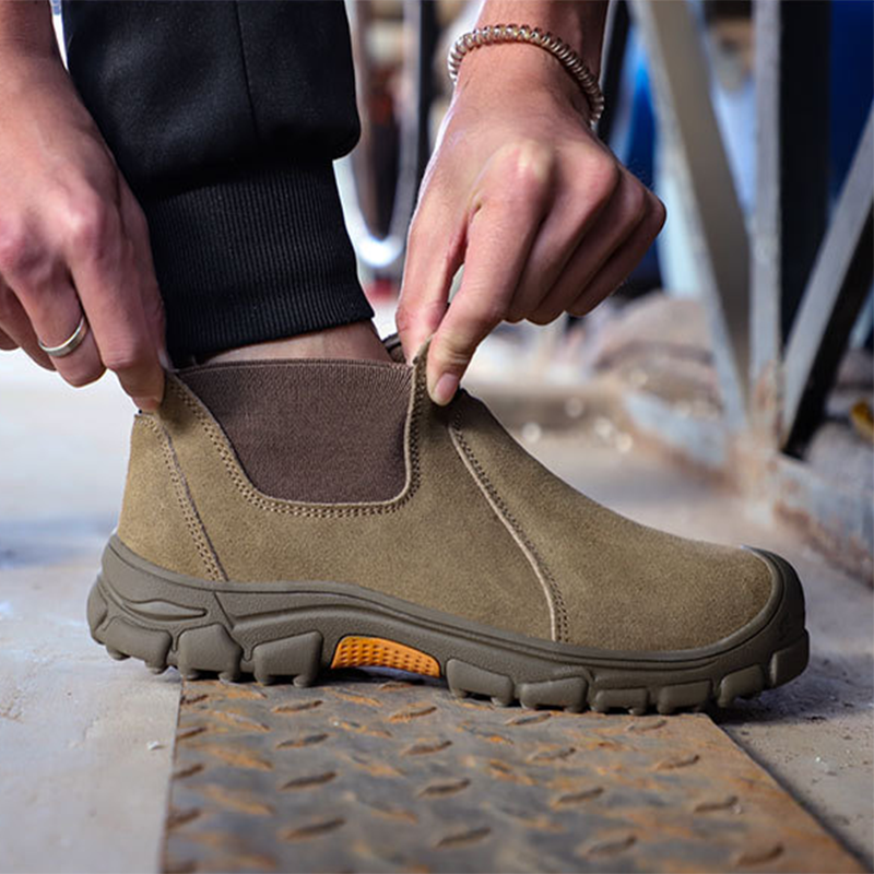 Welder Safety Shoes | Suede Cow Leather | Safety Welder Boots